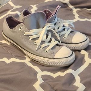 Light gray Converse